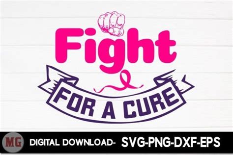 Fight For A Cure Graphic By Moslem Graphics Creative Fabrica