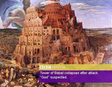 Terrorism Strikes the Tower of Babel - Parody Pictures, Parodies, funny ...