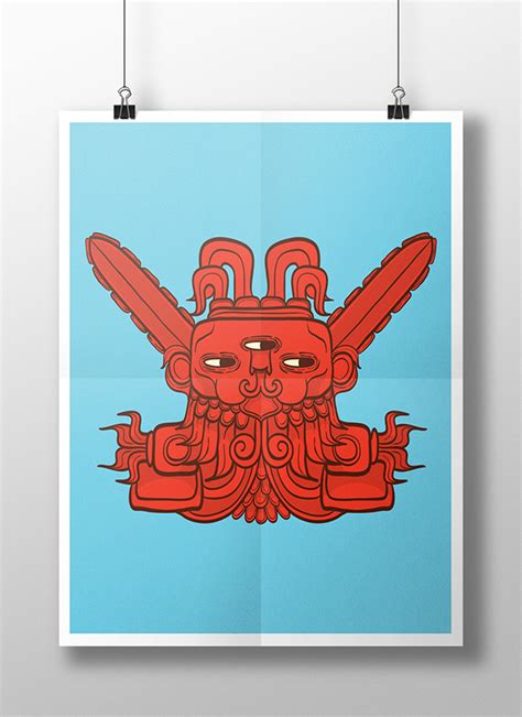 Ah Puch | Mayan God of War on Behance