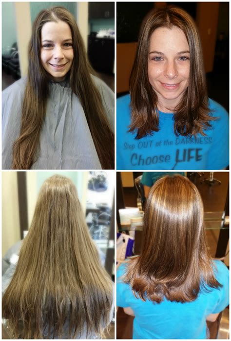 Before And After For Locks Of Love By Alondra Jimenez