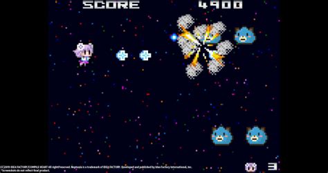 8 Bit Space Shoot Em Up Neptunia Shooter Announced For Steam