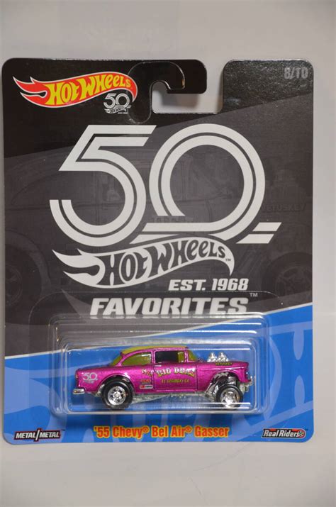 日本未発売 Hot Wheels FAVORITES Bアソート 55 Chevy Bel Air Gasser 8 10 HW ホットウィール 1955 シェビー ベル エア ギャッサー