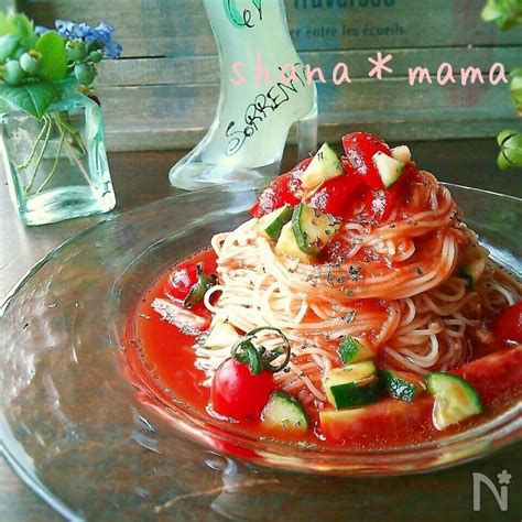 5分で出来ちゃうツナとトマトの冷製パスタ♪ レシピサイトnadia