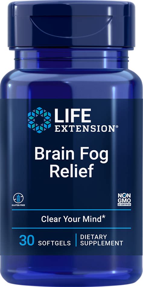 Brain Fog Relief, 30 softgels - Life Extension