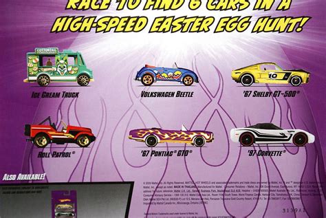 Hot Wheels Easter Egg 2010