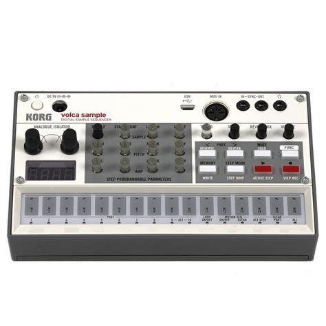 Korg Volca Sample 2020 Secuenciador Digital De Sampling De Segunda