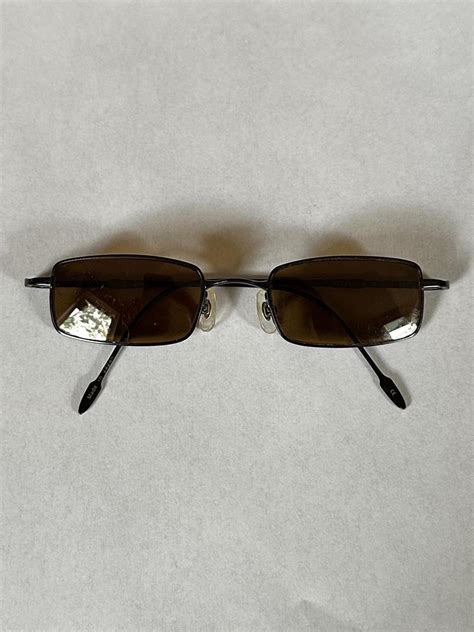 Vintage sama rectangular sunglasses made in japan.... - Depop