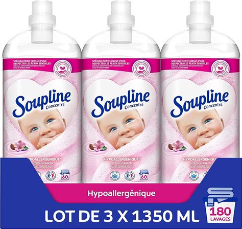 Soupline Liquide Adoucissant Concentr Soupline Hypoallerg Nique