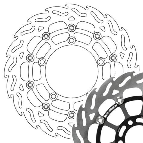 BREMSSCHEIBE MOTO MASTER FLAME Vorn Suzuki DL 1000 V Strom ABS DD12 17