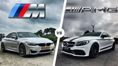 Bmw M4 2017 Vs Mercedes C63 Amg Coupe 2017 Acceleration And Top Speed Pov