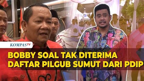 Ditolak Maju Pilgub Sumut Dari Pdi Perjuangan Begini Respons Santai