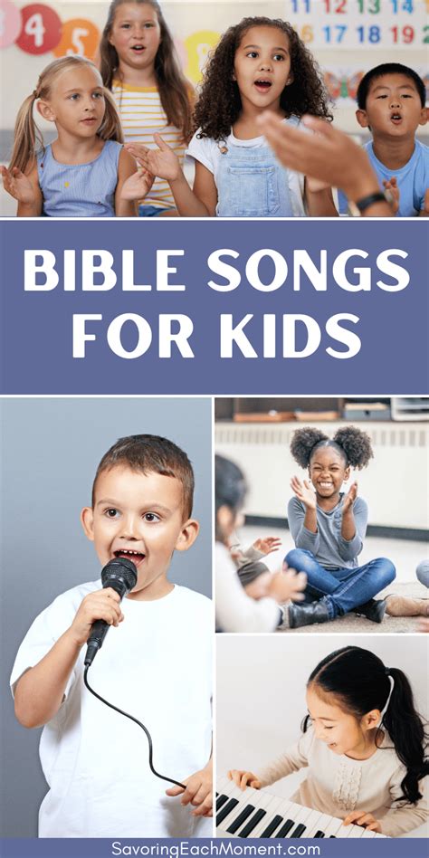 The Best Bible Songs for Kids - Savoring Each Moment