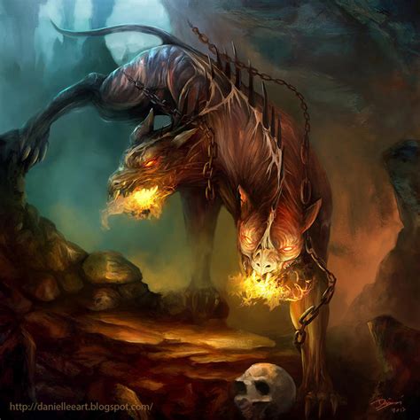 Hellhound By Daniellee By Danielllee On Deviantart