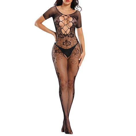 Xzhgs Lingerie Piece Set Women One Piece Jacquard Stretch Crotch