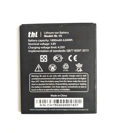 Azk Mah New High Quality Thl Bl Battery For Thl T Mobile