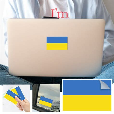 Home Decor Stickers Ukraine Flag Decal Sticker Ukrainian Car Window