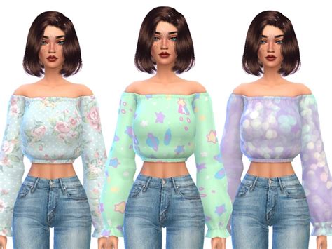 Wicked Kittie S Kawaii Shoulder Less Cropped Top MESH NEEDED