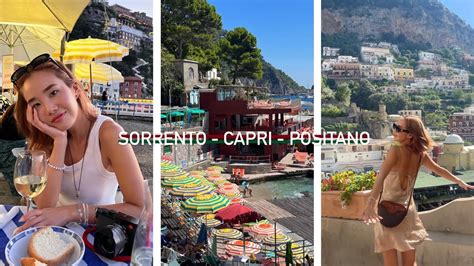 Italy Vlog Ii Sorrento Capri Positano Youtube