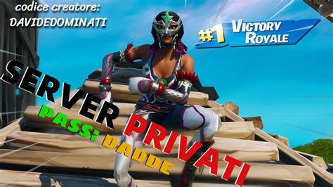 Live Iscritto Ricambio Server Privati Sfilata E Non Fortnite