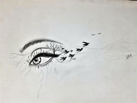 Eye Pencil Drawings