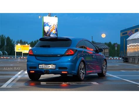Купить RO27LLBS Задние фонари CarDNA LED Black Smoke на Opel Astra H ...