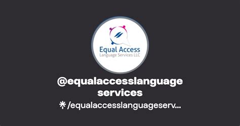 Equalaccesslanguageservices Instagram Facebook Linktree