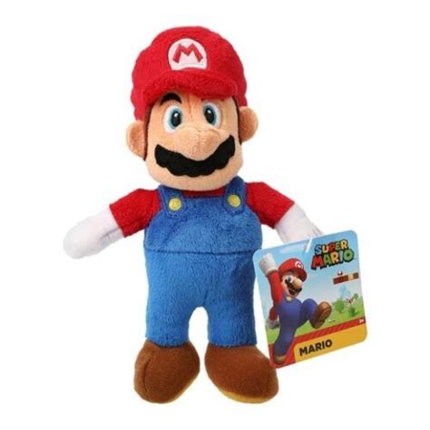 New Super Mario Bros 8-Inch Plush Stuffed Plush You. Ages 3+ | #4669207701