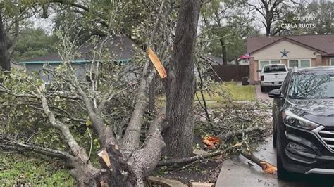 Suspected Tornados Destroy Buildings Residents In Humble Montgomery