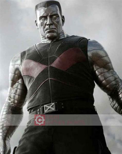 Deadpool Colossus Leather Vest | Stefan Kapicic Vest