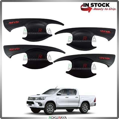 Toyota Hilux Revo Rogue Door Handle Cover Garnish Trim Abs Plastic