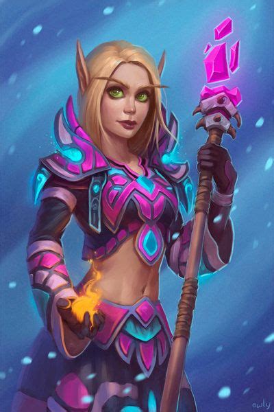 Mage By Lowly Owly World Of Warcraft Legion Warcraft Iii Warcraft