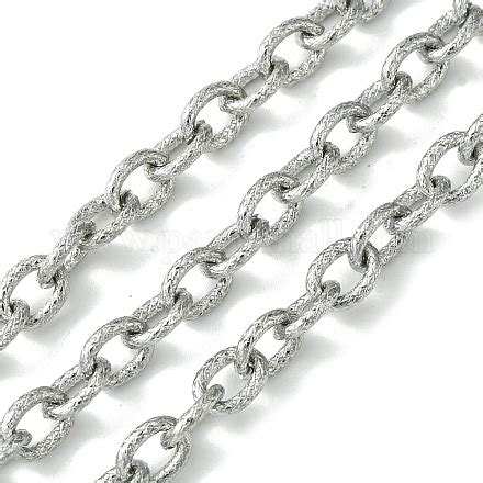 Wholesale Tarnish Resistant Stainless Steel Cable Chains