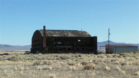 Hanger at Tonopah Air Force base, Nevada