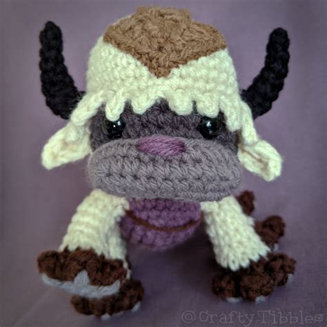 Appa Avatar The Last Airbender Crochet Amigurumi Pattern Etsy