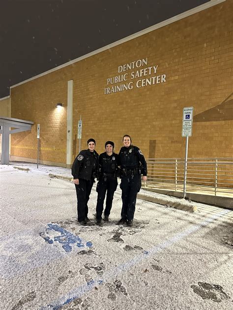 Stay safe, keep warm,... - City of Denton Police Department