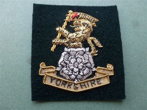 Yorkshire Regiment British Military Badges