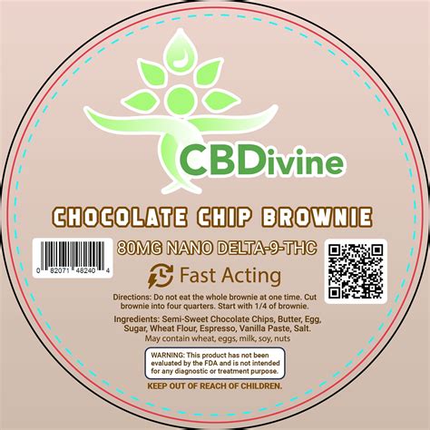 Order Cbdivine Brownie Mg Delta Thc Online Cbdivine