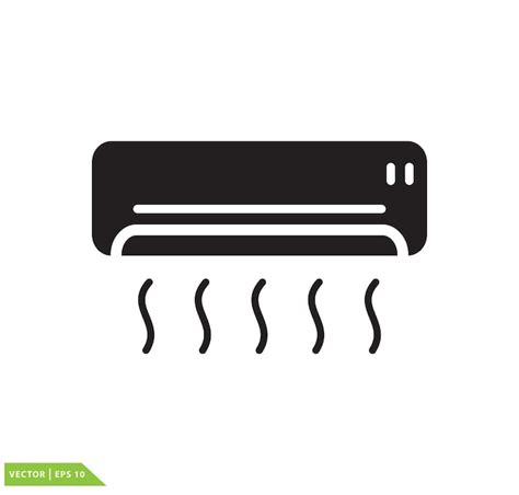 Premium Vector Air Conditioner Icon Vector Logo Template