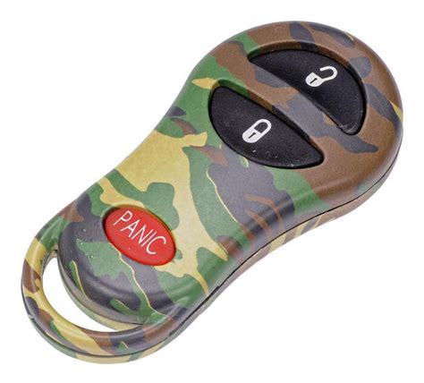 New Dorman Key Fob Repair Kit Remote Case Green Camouflage See Listed Vehicles Ebay