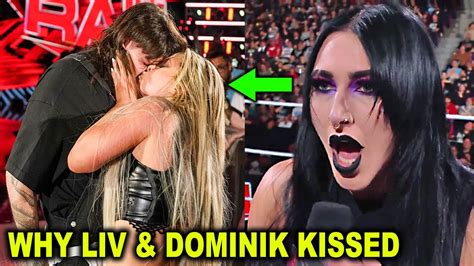 Why Liv Morgan And Dominik Mysterio Kissed On Wwe Raw As Rhea Ripley And Becky Lynch Are Shocked At