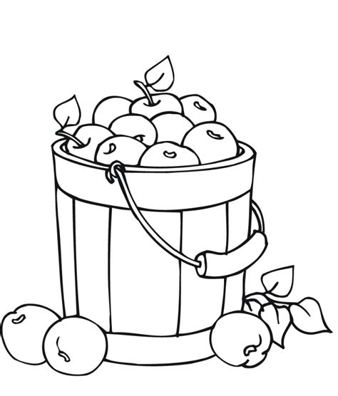 30 Free Apple Coloring Pages Printable