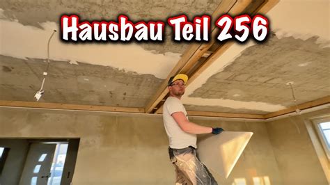 Hausbau Teil 256 Decke Wohnbereich ElektroM YouTube