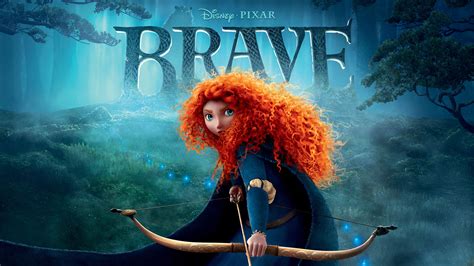 1920x1080 Scotland The Movie Brave Archer Red Hair Pixar Disney