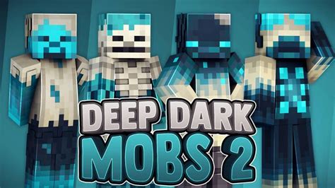 Deep Dark Mobs 2 By 57Digital Minecraft Skin Pack Minecraft Bedrock