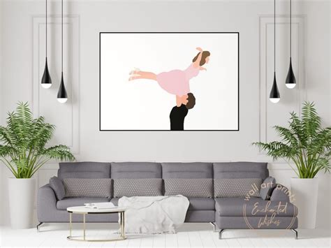 Dirty Dancing The Lift Poster - Movie Wall Art