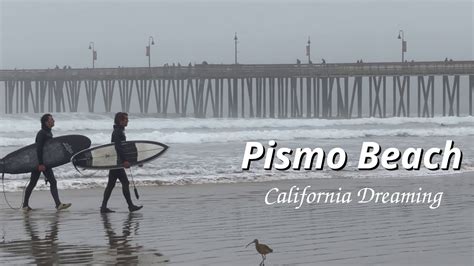 pismo beach surfing pier ocean views youtube