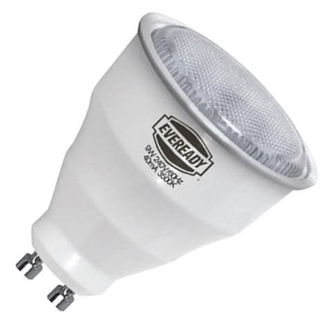 ~ Special Offer ~ 3 Pack X Branded Gu10 Low Energy Saving 9w 40w Compact Fluorescent 60mm