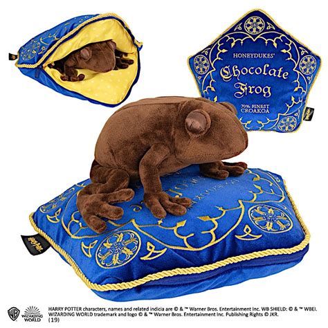 Harry Potter Plüschfigur Schokofrosch 30 Cm Merlinum • Magic Candy