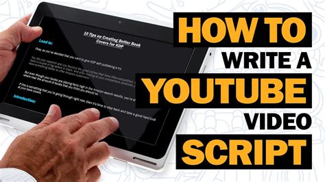 How To Write A Youtube Video Script Step By Step Youtube