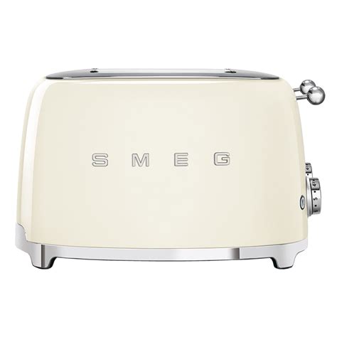 Smeg Tsf Cruk Retro Slice Toaster Cream Appliance City